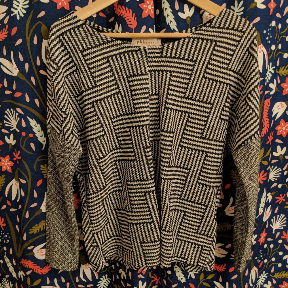 Philosophy | Geometric Sweater